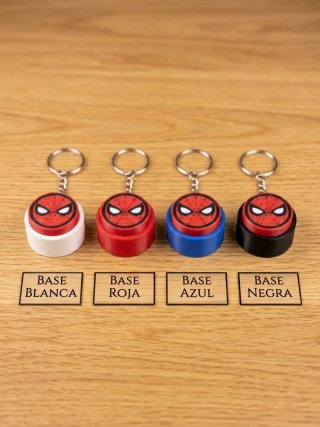 ​Llavero Spider-Man Clicker Switch Antiestrés 3D