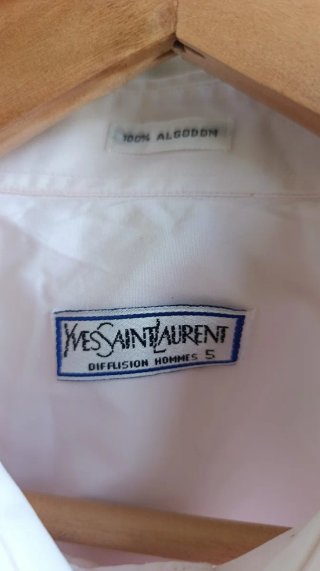 Camisa Yves Saint Laurent Rosa Talla S