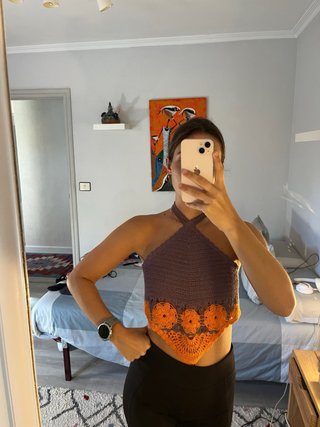 Top Crochet Zara