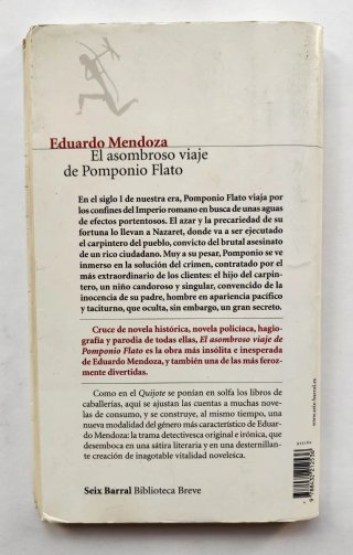 LIBRO EL ASOMBROSO VIAJE DE POMPONIO FLATO