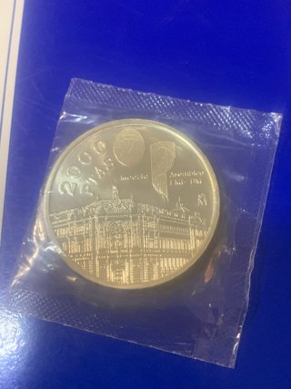 5 Monedas de Plata Coleccionables