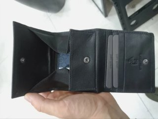 Portafoglio Biagiotti nero in pelle