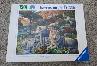 Puzzle Ravensburger 1500 Lobos