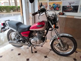 Yamaha SR250 Sp Roja y Plata