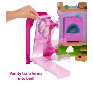 Nuevo a estrenar Casa de Muñecas Rapunzel Mattel c