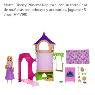 Nuevo a estrenar Casa de Muñecas Rapunzel Mattel c