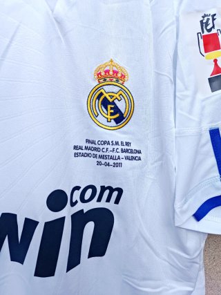 Camisa Real Madrid Final Copa del Rey 2011