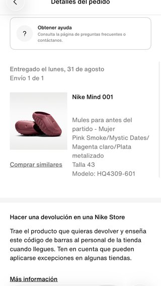 Nike Mind 001 Magenta Talla 43 Sin Estrenar