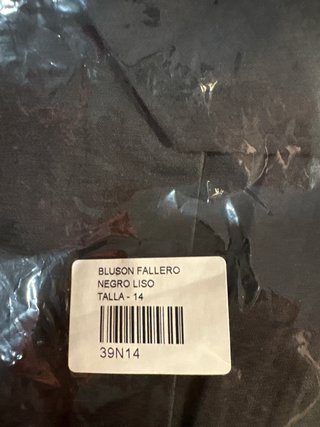 2 Blusones Fallero Negro