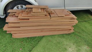 Tarima de madera parquet