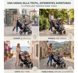 Asiento extra para carrito de bebé