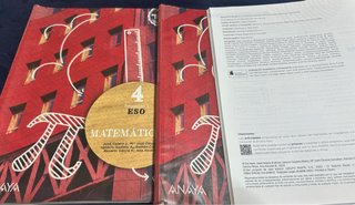 Matemáticas B. 4 de ESO. Libros nuevos sueltos