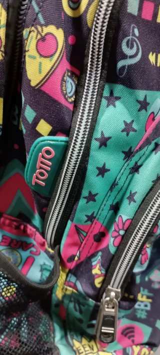 Mochila con carro y diseño divertido