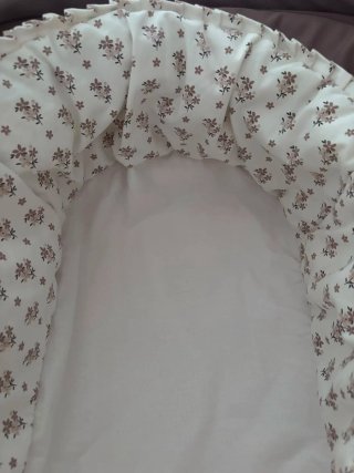 Funda capazo carrito bebé floral