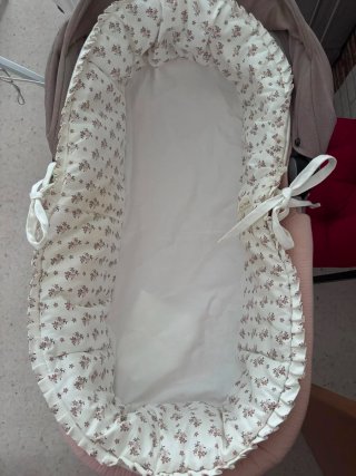 Funda capazo carrito bebé floral