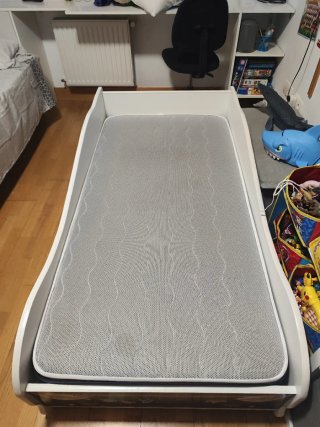 Cama infantil coche con colchón