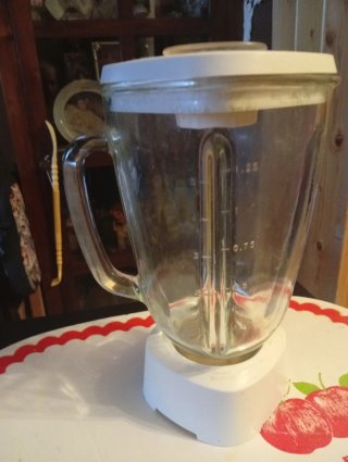 Vaso Batidora Completo con Cuchillas y Tapón