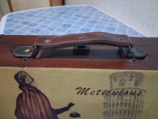 Maleta Vintage Decorada Italia