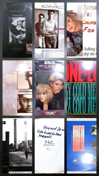 Colección  de 35 Vinilos Pop Rock Dance R&B Soul