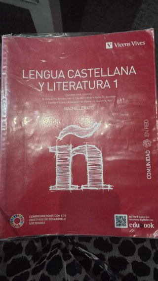 Lengua castellana y literatura 1 Bachillerato
