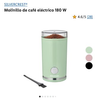 Molinillo de café SILVERCREST 180W