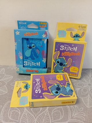 30 SOBRES CROMOS STITCH PANINI POCKET TIN SIN ABRI