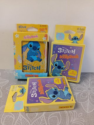 30 SOBRES CROMOS STITCH PANINI POCKET TIN SIN ABRI