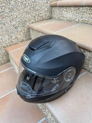 Casco Moto Yema Negro