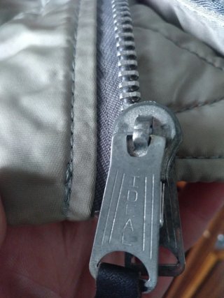 Cazadora Bomber Alpha Industries Gris/ Naranja