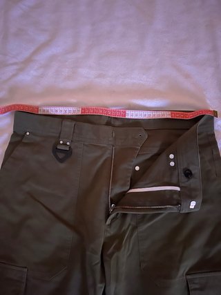 Pantaloni cargo Diesel verde oliva