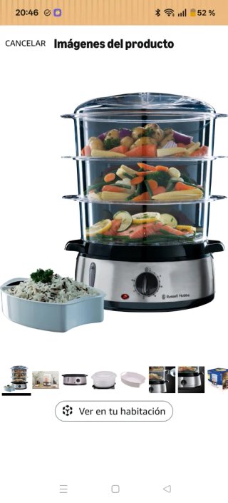 Vaporera Russell Hobbs 3 niveles