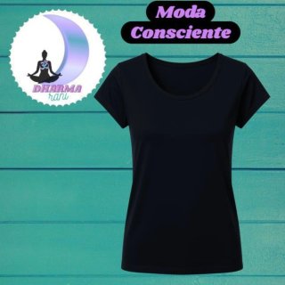 Camiseta negra Dharma Rani
