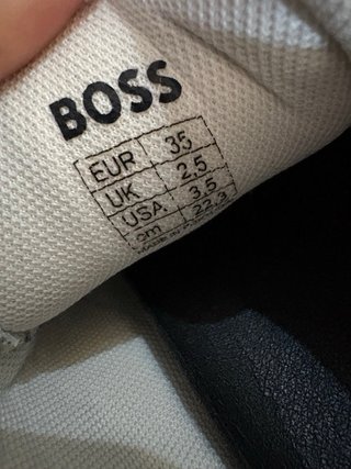 Zapatillas BOSS niño negras