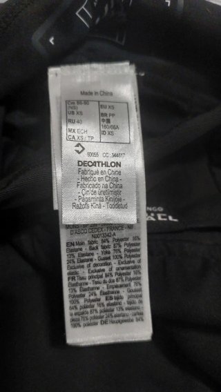 Falda deportiva tenis ARTENGO negra Talla XS