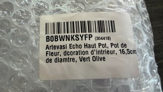 Maceta cerámica ArteVasi verde 16,5 cm