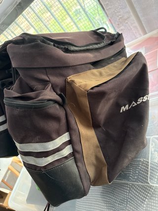 Transportín para Bicicleta con alforjas
