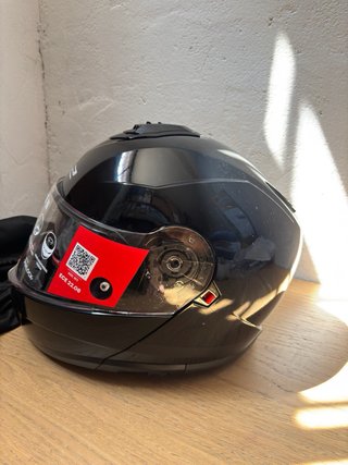 Casco Moto Modular LS2 Strobe II Negro M