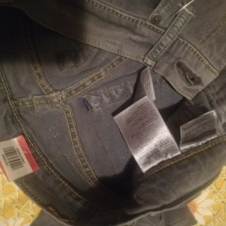Levi's 519 Extreme Skinny Jeans Gris W30 L34
