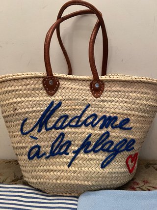 Set borsa e 2 teli mare Madame à la plage