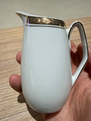 Lecherita Santa Clara Vintage Dorada