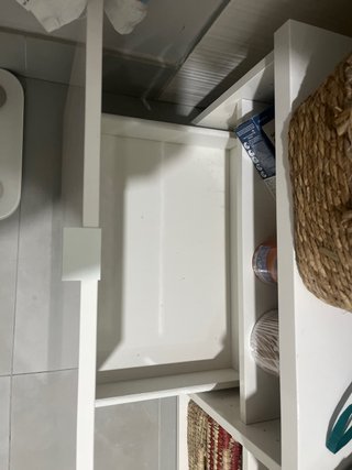 Mueble TV Byas blanco. Precio nuevo 129€