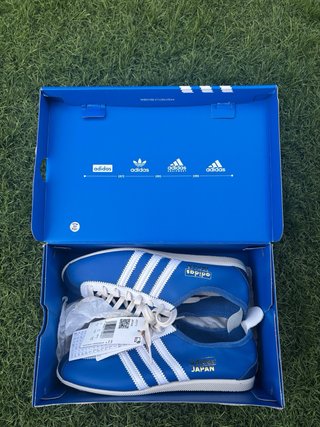Zapatillas Adidas Japan Azul y Blanco