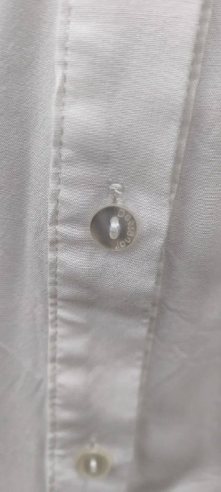 Camisa Desigual Blanca y Azul Talla L