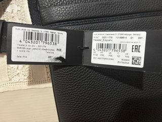 Bandolera Hugo Boss Negra