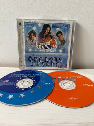 Operación Triunfo - Álbum de Eurovisión CD