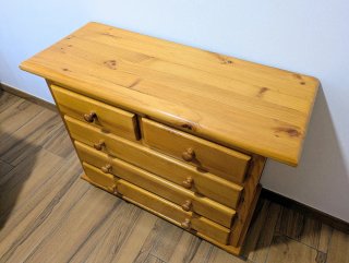 CÓMODA MADERA DE PINO