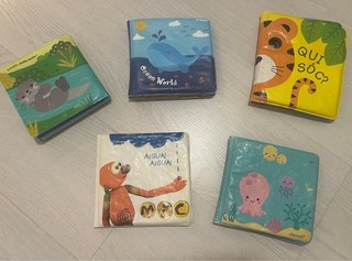 Libros de bañera para bebes