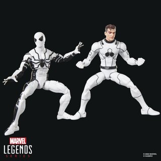 Marvel Legends F.F. Mister Fantastic y Spider-Man