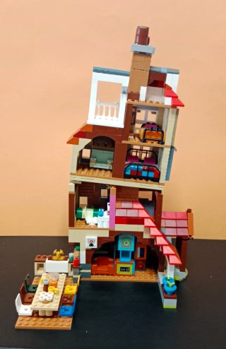 Casa Madriguera Harry Potter compatible Lego
