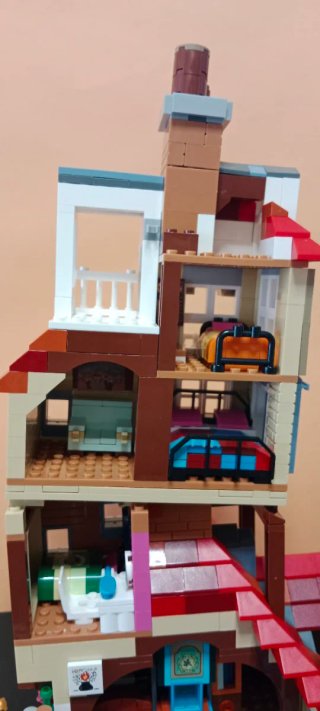 Casa Madriguera Harry Potter compatible Lego